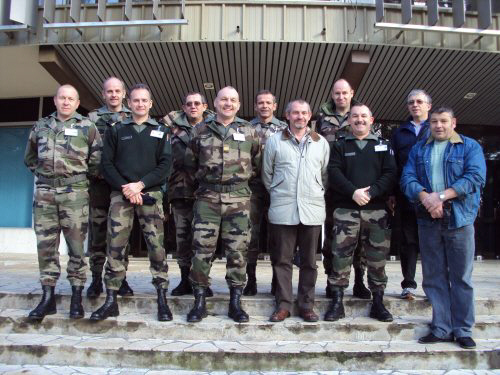 La 17 à draguignan (janv 2010) : ils sont en force !